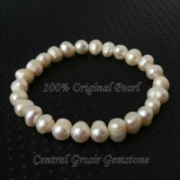 Jual Gelang Mutiara Asli Berkilau, Natural Perhiasan Terlaris Origin Pearl Murah