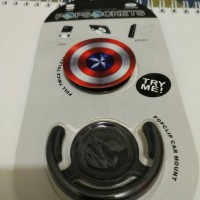 Jual POPSOCKET POP SOKET CAPTAIN AMERICA KAPTEN AMERIKA FOR IPHONE SAMSUNG Murah
