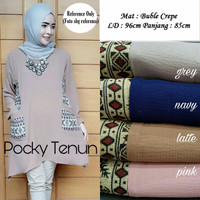 Jual Baju Wanita Pocky Tenun ( Murah, Grosir, Casual ) Murah