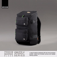 Jual Rayleigh Grizzly Hitam Free Raincover Tas Carrier Ransel Hiking Gunung Murah