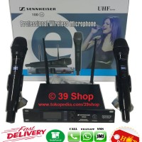 Jual Mic Wireless SENNHEISER 100 G6 BLACK Microphone Wireless Microphone Murah