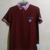 Baju Polo Kerah Motif Original Nevada Ukuran S Bagus Keren Berkualitas
