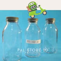 Jual BOTOL KACA ASI 100 ml/ Botol Asi Asip / Botol Vial Murah