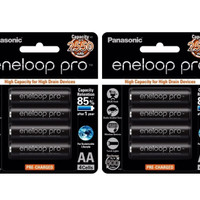Jual baterai Panasonic Eneloop Pro 2550mAh 4xAA Rechargeable Ni-MH Battery Murah