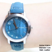 Jam tangan fashion wanita fossil kulit fashion cewek guess/aigner/dkny