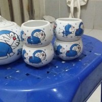 Jual Teko Set Doraemon Murah