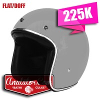 Helm Bogo caferacer Cakil Pilot lis list Alien chrome krum crome krom