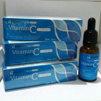 New serum vitamin C biru+collagen Jaya Mandiri (Hanasui)