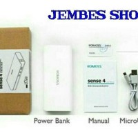 Jual Romoss Sense 4 Powerbank 10.400mah OriginaL Real Capacity - Putih Murah
