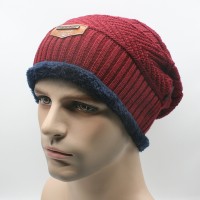 Jual Kupluk Wool Winter Hat Beanie - Red Murah