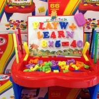 Jual Funny studio easel Meja belajar lipat multifungsi mainan anak edukasi Murah