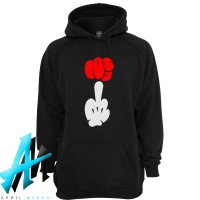 Jual Hoodie Mickey Mouse Hand Finger Fuck - Custom Murah