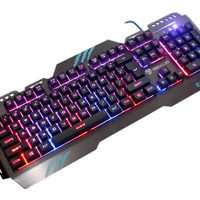 Jual Rexus KX1 Battlefire Semi Mechanical Keyboard Gaming Murah