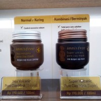 Jual JEJU INNISFREE/SUPER VOLCANIC PORE CLAY MASK/JEJU ORI/JEJU ORIGINAL Murah