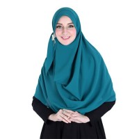 Jual Nuhijab Pashmina Instant Shaira tosca Murah