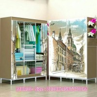 Jual Lemari Pakaian / Rak Baju Besar / Portable Wardrobe Murah