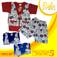 setelan baju bayi anak laki-laki . pakaian anak cowok . baju bayi lucu
