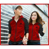 Jaket Adidas Campus Red - Mantel / Busana / Fashion / Couple
