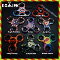 Jual ARMY & GALAXY STAR WARS FIDGET SPINNER |HAND FINGER SPINNER MAINAN Murah