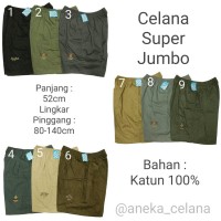 Jual Celana Pendek Besar Jumbo Katun Santai Olahraga Tidur Murah