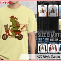 ACC Ninja Turtles 12 TX - BAJU KAOS DISTRO PRIA WANITA ANAK OCEAN SEVE