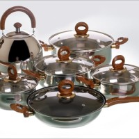 Vicenza Stainless Cookware Set V-812 / Panci + Teko Set Vicenza V812