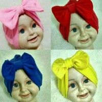 Jual Tuban Pita/ Turban bow / Turban baby /anak Murah