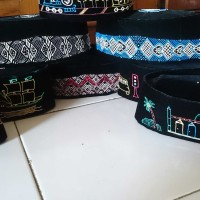 Jual peci/songkok/kopyah susun ac lukis Murah