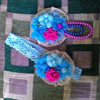 Bros Bunga / Aksesoris Hijab Jilbab Coupe Ibu dan Anak