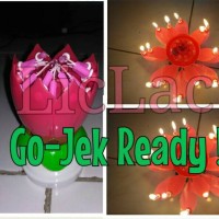 Jual Magic candle birthday/lilin/ulang/tahun/ajaib/lotus/bunga/musik Murah