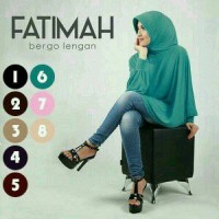 Jual Bergo Lengan Fatimah Hijab Jilbab Kerudung Instan Fashion Wanita Murah