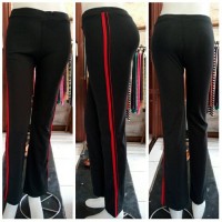 Jual Celana Senam Hitam List | Olahraga | Gym | Fitnes | Dimen Shop Murah