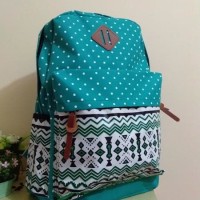 Jual Grosir Backpack Tribal / Tas Ransel Tribal / Tas Gendong Wanita / Murah