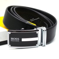 IKAT PINGGANG PRIA KULIT ASLI BRANDED IMPORT |HUGO BOSS REL 02