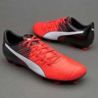 Sepatu Bola Original Puma Evopower 3.3 FG Merah