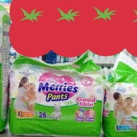 Jual Pampers baby MERRIES M34, L30, XL26 Murah