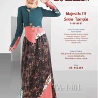 Baju Muslim Gamis Tuneeca Ambigu Explossion T-0814037