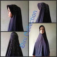 Jual Khimar Jilbab instan bergo kerudung syar'i pet antem spandek mahkota Murah