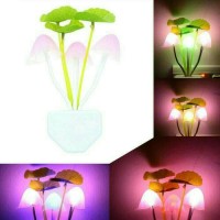 Lampu Warna Meja Kamar Tidur LED Jamur Mini Hias Murah