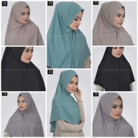 Jilbab Instan Shejab Syria Airin - Hijab model Syria yang Simple
