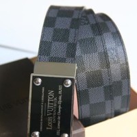 SABUK COWOK LV INVENT BLACK - GESPER IKAT PINGGANG KULIT PRIA