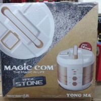 Jual YONG MA RICE COOKER YMC 207 MAGIC STONE 2.5LITER (COKLAT & PINK) Murah