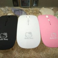 Jual Mouse Wireless Super Slim Hello Kitty Character 2.4Ghz (PC,Laptop,Mac) Murah