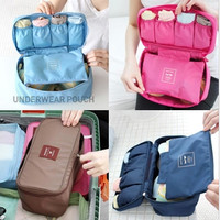 Jual TAS BRA dan Celana Dalam cocok traveling / underwear organizer pouch Murah