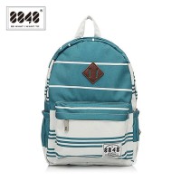 Jual Tas Anak 8848 (Green Stripe White)Original / tas sekolah Murah