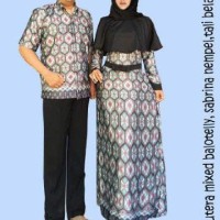 Jual Baju couple batik sarimbit gamis pesta sepasang pasangan seragam GSA Murah
