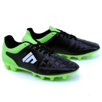 Sepatu Bola Kulit Original Garsel Black L22 / Sepatu Bola Keren Murah