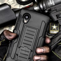Jual Future Armor LG Nexus 5 D820 Hard soft Case belt armor holster spigen Murah