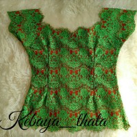 Kebaya Sabrina Rangrang tile (1 Set)