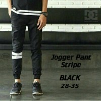 Jual Celana jogger pants strip Murah